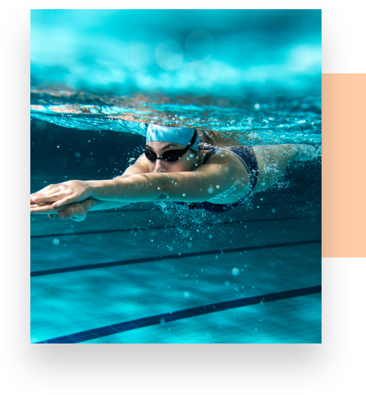 Ear moulds for swimming